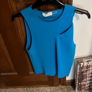Ramy Brook Vibrant Blue Tank Top